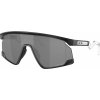 Oakley slnečné okuliare BXTR Matte Black / Prizm Black čierne/biele čierna, biela