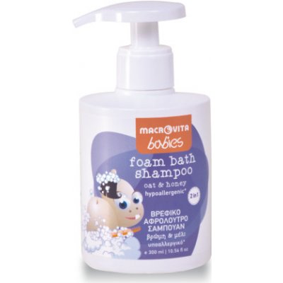 Macrovita Foam bath shampoo 2 in 1 pena do kúpeľa šampón 2v1 300 ml