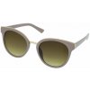 OEM Dámske slnečné okuliare, oválne, Dolores, béžový rám, hnedé sklá