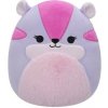 Squishmallows Fialovo-ružový chipmunk Tamara 20 cm