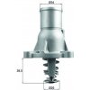 Termostat chladenia MAHLE TI 260 92 TI 260 92