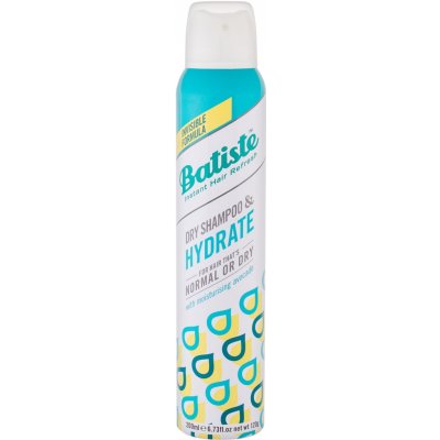 Batiste Dry Shampoo Hydrating pro normální nebo suché vlasy 200 ml