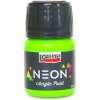 Akrylová farba - neónová zelená - 30 ml