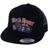 Šiltovka BLACK HEART Red Chopper Trucker