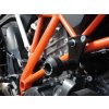 RDmoto padacie protektory PH01 - KTM 1290-SuperDuke r.2014 (Čierna)
