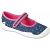 Befado 114Y517 balerínky Blanca modré kvety, 34