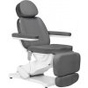 Elektrické kozmetické kreslo SILLON CLASSIC 4 motory s kolískou sivá