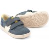 Detské Prechodné Barefoot Topánky Mido Shoes Niebieski – Blue Veľkosť: 23