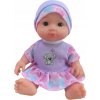Bábika Bábätko Fialové s Mäkkým Telom 22cm