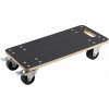 METAFRANC Transportný vozík 590 × 290 mm, protiskl. preglejka/PA, max. nosnosť 400 kg