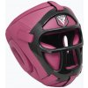 Boxerská prilba RDX Guard Grill T1 ružová