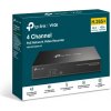 TP-Link VIGI NVR1004H-4P, 4 kanálový NVR, Network Video Recorder, PoE+