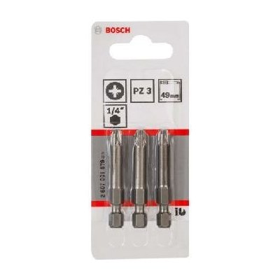 Bosch PZ3 dĺžka 49 mm 3 ks 2607001579
