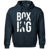 Nápis Boxing Oversized mikina pánska Moon tmavomodrá