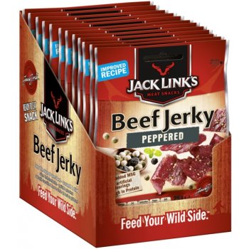 Jack Link´s Beef Jerky Peppered 12x25g