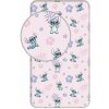 Jerry Fabrics prestieradlo Lilo and Stitch Pink 90x200