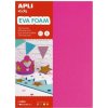 Agipa Pena EVA fluorescenčná fuchsiová, zelená, žltá a oranžová A4, 4 listy