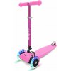 Fun pro ONE Deluxe detská kolobežka 3-6 rokov LED kolieska skladacia do 50 kg nastaviteľná výška (Z5-89NM-IBER)