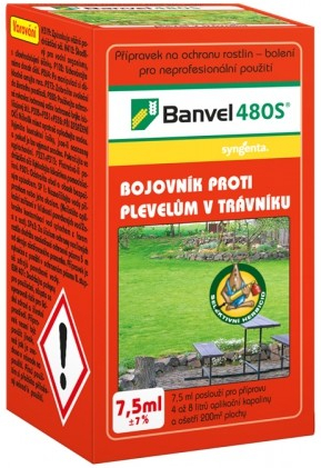 Nohel garden Herbicid BANVEL 480 S 7,5 ml