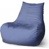 Sablio Sedací vak Bean Fialovomodrá - 100 x 90 x 45 cm