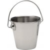 Mini kyblík , průměr 70 mm, sada 4 kusů, inox | APS, Snack Holder inox