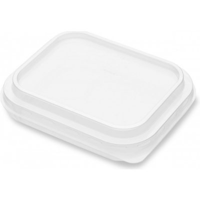 DUNI Duni viečko na krabičku Transparent Side dish PP 144x120 mm 900 k