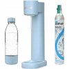 PUSHAIR Saturátor na vodu Dafi Azúrový + Bombička CO2 + Fľaša 0,7