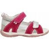 DIEVČENSKÉ SANDÁLE detské KOŽENÉ sandále na suchý zips ružové BARTEK , veľ. 19