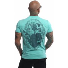 Yakuza tričko pánske No Gun TSB 21033 turquoise