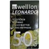 Wellion LEONARDO GLU Prúžky testovacie (1 balenie) 1x50 ks
