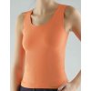 Gina dámske bezšvové tielko so širšími ramienkami 08009P - lososová