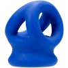 Oxballs - Tri-Squeeze Cocksling a roztahovač semenníkov modrý