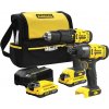 Stanley SFMCK465D2S - Súprava AKU náradia 18V V20, súprava 2×2,0Ah, Taška (SFMCD711+SFMCF800)