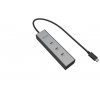 i-tec USB-C Charging Metal HUB 5port s USB-C video 8K, Power Delivery 85W C31HUBMETAL8KPDPRO I-Tec