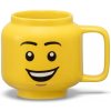 Lego žltý keramický detský hrnček 255 ml Head