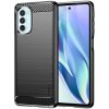 Gumený kryt MOFI Gentleness na Moto G51 5G - Čierna