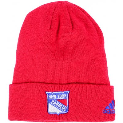 adidas New York Rangers zimná čiapka NHL Basic Cuff Knit red