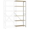 Manuflex RB1186 prístavný modul regálu oddelenia 80 kg (š x v x h) 970 x 2500 x 300 mm ocel pozinkované pozinkovaný drevená podlaha; RB1186