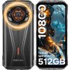 Smartfón DooGee S Punk Pro 20 GB / 512 GB 4G (LTE) strieborný