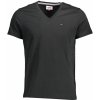 TOMMY HILFIGER Pánske tričko | čierna DM0DM04410_078 - XL DM0DM04410_078