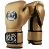 Boxerské rukavice Cleto Reyes Velcro Training - zlatá 14oz