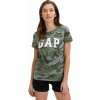 Dámske tričko GAP, V-GAP SS CLSC TEE khaki,biela XS