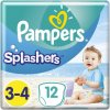 Pampers Plienky na plávanie Splashers veľ. 3-4 (6 - 11 kg), 12 ks, (6 - 11 kg)
