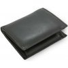 Čierna pánska kožená peňaženka Roberto