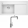 Blanco ZENAR XL 6 S biela 524001 + Blanco MILI chróm 519413