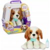 Interaktívna hračka COBI Little Live Pets psík s transportérom MO-26548