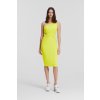 ŠATY KARL LAGERFELD CUT OUT JERSEY DRESS TENDER SHOOTS