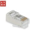 LYNX konektor STP Cat6, 50µ, 100ks LX-CON-CAT6-STP-50