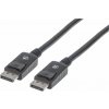 Kábel Manhattan DisplayPort - DisplayPort 3m czarny (307093)