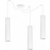 Light Home Závesné svietidlo Tuba Spider, 3x kovové tienidlo (výber z 2 farieb)